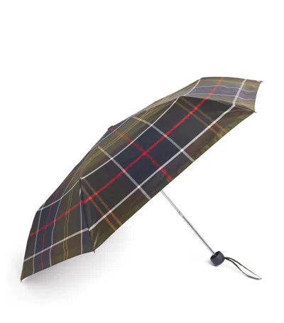 Barbour Tartan Umbrella In Multi