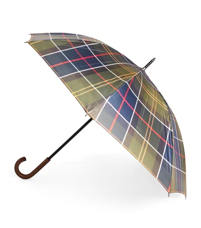 Barbour Tartan Umbrella In Multi