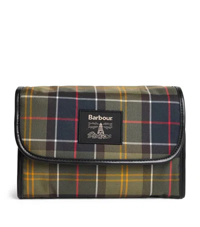 Barbour Tartan Wash Bag