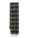 Barbour Tartan Wool  Scarf In Multi
