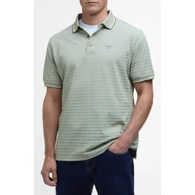 Barbour Taverham Performance Polo In Pine Green