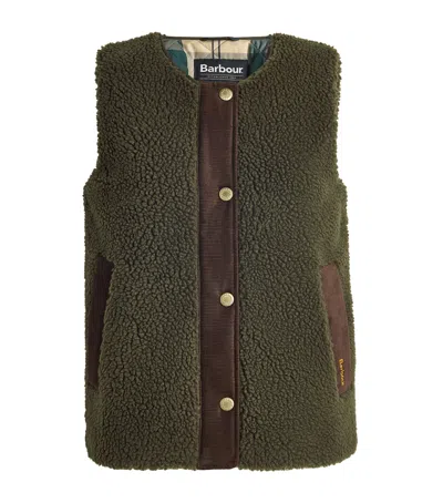 Barbour Teddy Dulsie Gilet In Green
