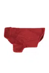 Barbour Teddy Fleece Dog Sweater In Red
