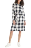 BARBOUR BARBOUR TERN CHECK SHIRTDRESS