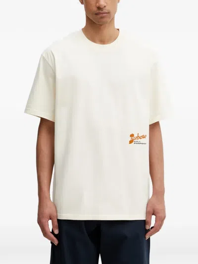 Barbour Terrain Oversized Graphic T-shirt In Neutral