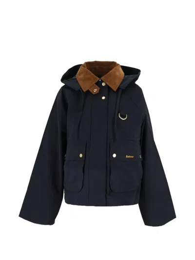 Barbour Terrington Showerproof Jacket In Blue