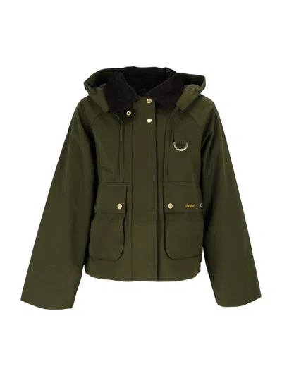 Barbour Terrington Showerproof Jacket In Black