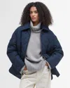Barbour Tessa Womens Quilted Jacket In Blue
