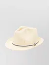 Barbour Textured Woven Wide Brim Hat In Neutrals