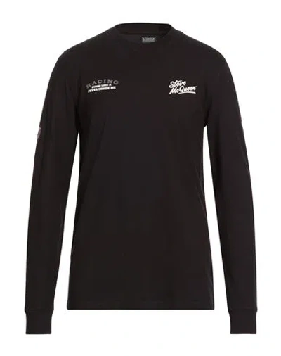Barbour The Steve Mcqueen Collection Man T-shirt Black Size L Cotton
