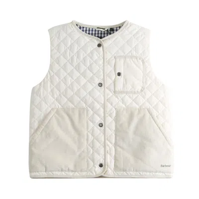 Pre-owned Barbour Thulby Quilted Gilet 'neutral' | Tan | Women's Size 10 In Brown