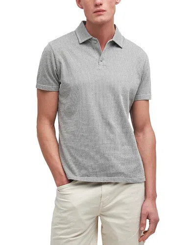 Barbour Tickhill Stripe Polo In Rainy Day