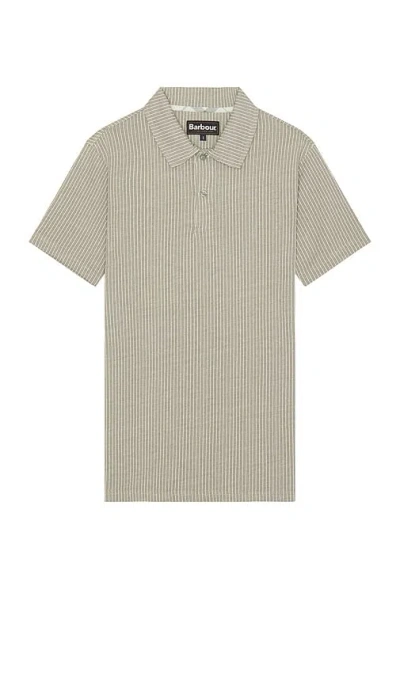 Barbour Tickhill Polo Shirt In Rainy Day