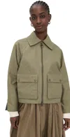 Barbour Tilda - Casual Jacket In Dusky Green/classic