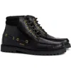 Barbour 30mm Tiller Eyelet Lace-up Boots In Black