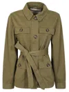 BARBOUR BARBOUR TILLY BELTED WAIST CASUAL JACKET