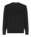 Barbour Tisbury Crewneck Knitted Jumper In Black