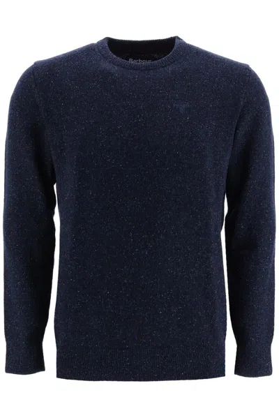 Barbour Tisbury Crewneck Pullover  In Navy