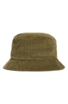 Barbour Tolsta Corduroy Bucket Hat In Green