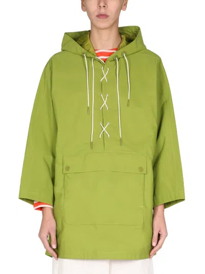 Barbour Tonal Pip Parka In Brown