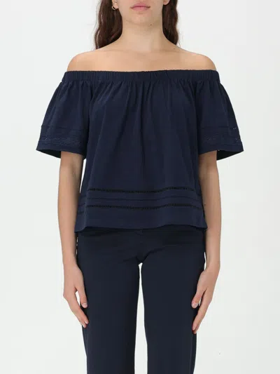 Barbour Ralee Womens Relaxed Top In Blue