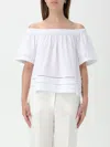 Barbour Ralee Womens Relaxed Top In White