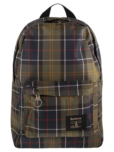 Barbour Torridon Tartan Backpack In Green