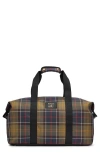Barbour Torridon Tartan Duffle Bag In Multi