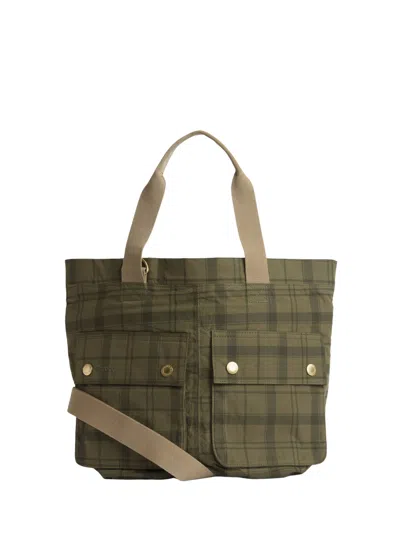 Barbour Tote Transport Carry-all Bag In Green