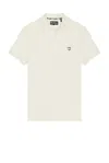 Barbour Newbridge Mens Tailored Polo In Antique White