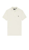 Barbour Newbridge Mens Tailored Polo In Antique White