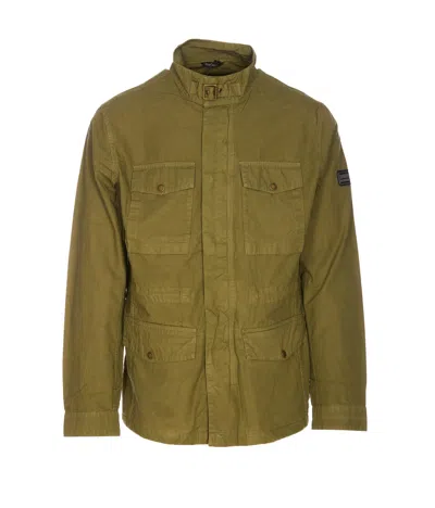 Barbour Tourer Chatfield Casual Jacket In Green