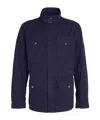 Barbour Tourer Chatfield Cotton Jacket In Black
