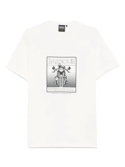 Barbour Track Graphic T Shirt