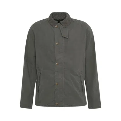 Pre-owned Barbour Tracker Casual Jacket 'olive' | Green | Men's Size Xl