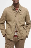 Barbour Tracker Mens Casual Jacket In Washed Stone