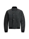 Barbour Traction Wax Jacket In Black