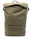 Barbour Transport Foldover Backpack Bags In Green