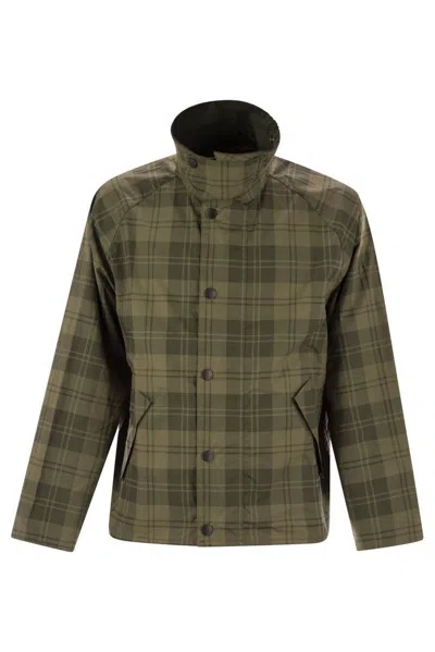 Barbour Transport Check Casual Jacket In Multi