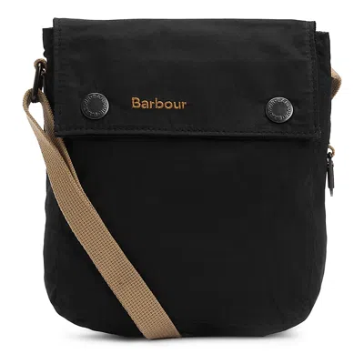 Barbour Transport Crossbody Bag In Black