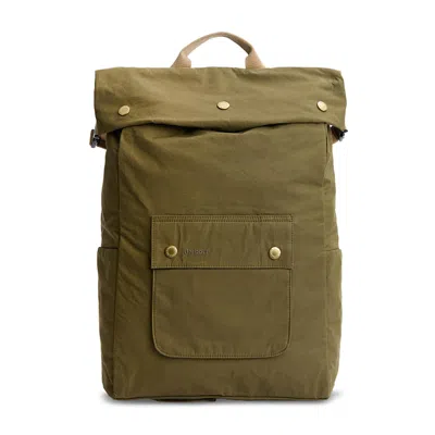 BARBOUR TRANSPORT FOLDOVER BACKPACK BAG