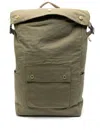 Barbour Transport Foldover Backpack Bags In Gn31 Dusky Green