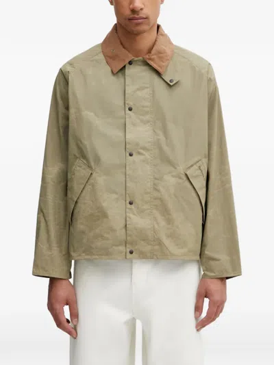 Barbour Transport Jacket In Green