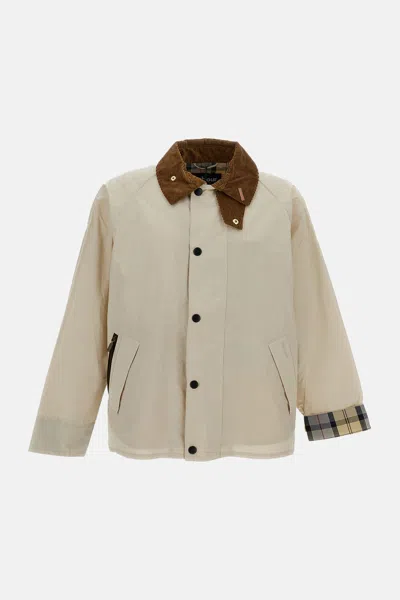 Barbour Transport Jacket In Nude