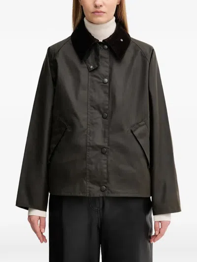 Barbour Transport Military Jacket In 그린