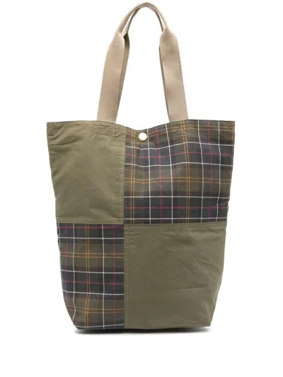 Barbour Transport Patchwork Tote Bag Bags