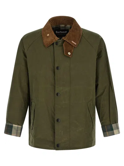 Barbour Transporter Icons Puffer Jackets Green