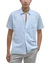 Barbour Nelson Tailored Fit Short Sleeve Button Down Shirt