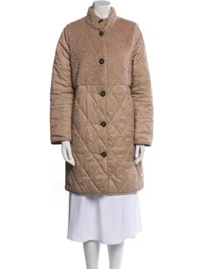 Pre-owned Barbour Trench Coat In Neutral