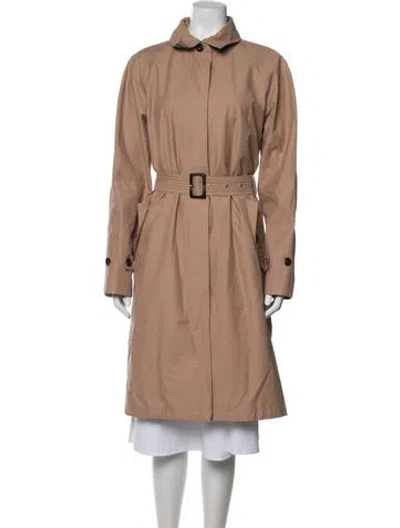 Pre-owned Barbour Trench Coat In Neutrals